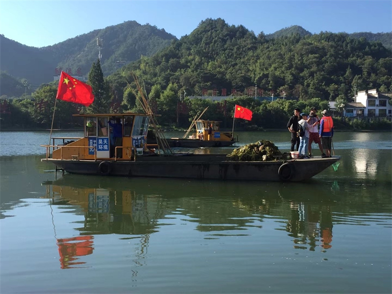 黄山市开展河道库塘专项清洁行动